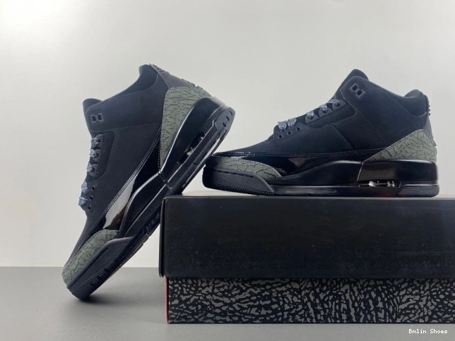 Bmlin Shoes Black CK9246-168 3 Air Jordan Cat Retro 0630